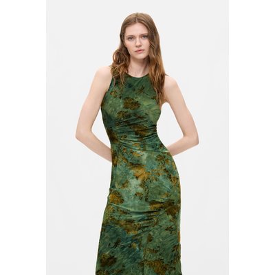 Robe midi floquée DESIGUAL
