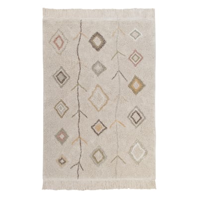 Tapis Rectangulaire en coton Terre KAAROL LORENA CANALS