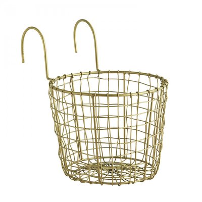 Panier à suspendre en fils de fer MADAM STOLTZ
