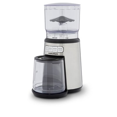 Stainless Steel Coffee Burr Grinder - 210253 MORPHY RICHARDS