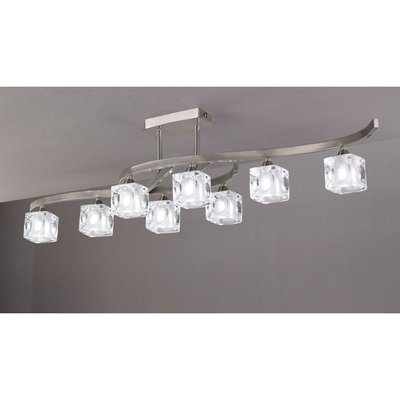 Plafonnier Cuadrax 8x5W G9 LED   Fumé MANTRA