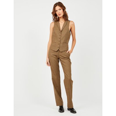 Pantalon Francisco pied-de-poule INES DE LA FRESSANGE PARIS