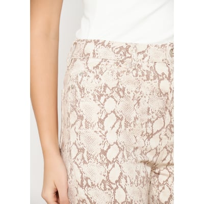 Pantalon à imprimé python LOLALIZA