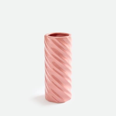 Vase torsadé, en céramique, hauteur 27 cm, DEHEN LA REDOUTE INTERIEURS