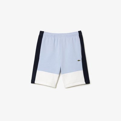 Shorts coloblock in felpa LACOSTE