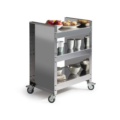 Chariot/table roulante professionnelle polyvalente en acier inoxydable TEO DON HIERRO