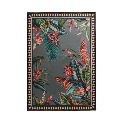 Tapis lavable à liseré tropical NEXT