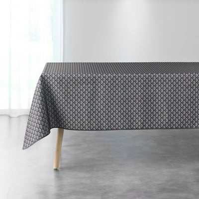 Nappe rectangle Art-Chic anthracite EDEN