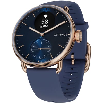 Montre santé Scanwatch 2 38mm Rose Gold Bleue WITHINGS