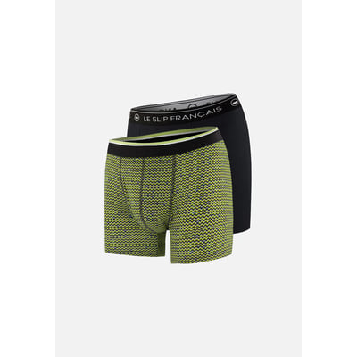 Lot de 2 boxers longs en coton Redoutable LE SLIP FRANCAIS