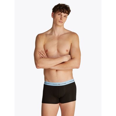 Plain Cotton Boxer Shorts, Signature, Pack of 7 TOMMY HILFIGER