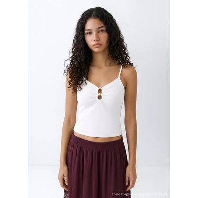 Top coton bretelles MANGO TEEN