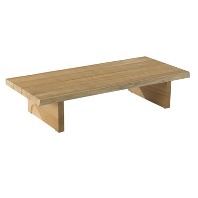 Table d'appoint d'extérieur en teck LAGUN NATERIAL
