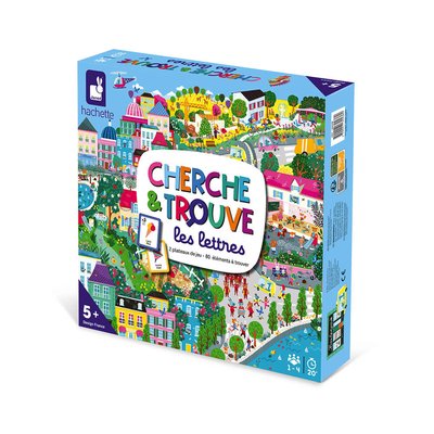 Jeu Cherche Et Trouve Les Lettres JANOD