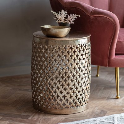 Kerala Morrocan Fretwork Side Table SO'HOME