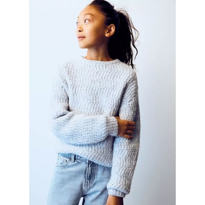 Pull-over maille tressée MANGO KIDS