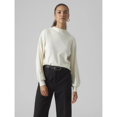 Pull col haut, fine maille au toucher très doux VERO MODA