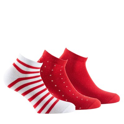 Lot de 3 paires de chaussettes courtes en coton 'Marin' KINDY