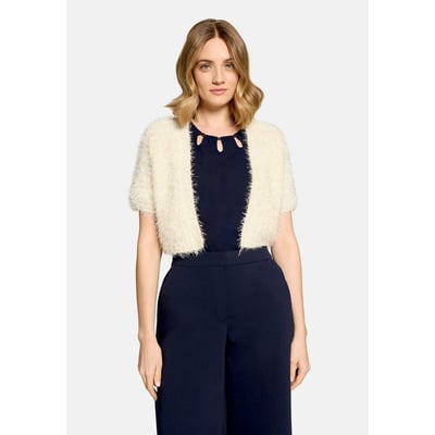Cardigan en maille d'été à teneur en fil fantaisie VERA MONT