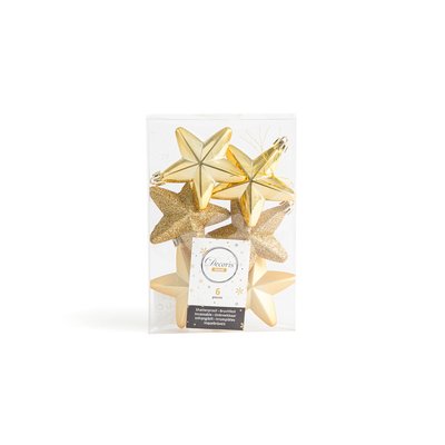 6er-Set Weihnachtsbaumschmuck Caspar, Sterne LA REDOUTE INTERIEURS