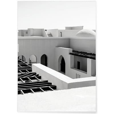 Affiche Murs Noir et blanc L'AFFICHERIE