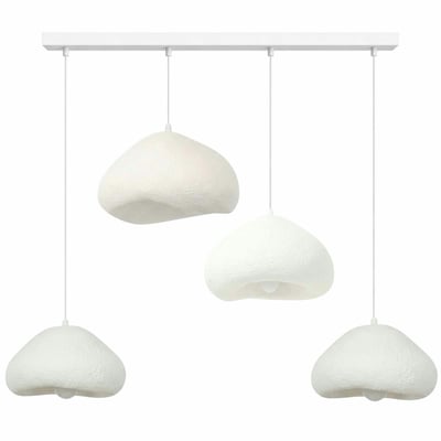 Suspension de table 4 lampes en ligne NOXIS PIER IMPORT