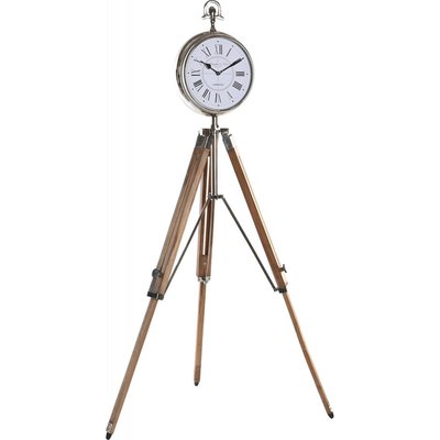 Horloge à poser bois et aluminium RECOLLECTION