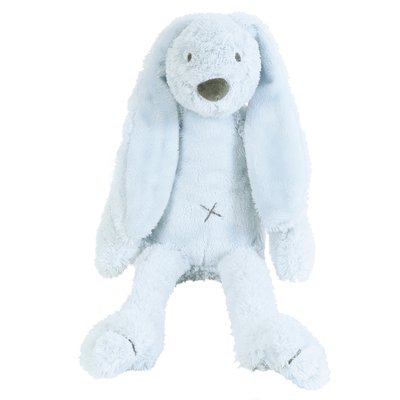 Peluche Lapin Richie bleu clair 38 cm HAPPY HORSE