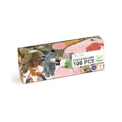 Puzzle galery 100pcs - The park - FSC MIX DJECO