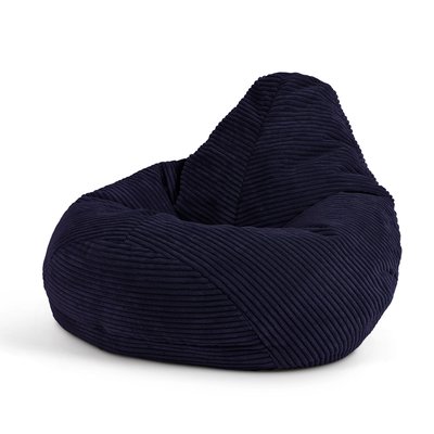 Pouf enfant à dossier incliné velours côtelé Oeko-Tex® - DALTON ICON