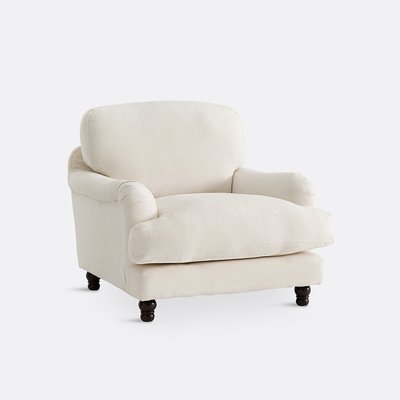 Fauteuil polyester chiné, NOON LA REDOUTE INTERIEURS
