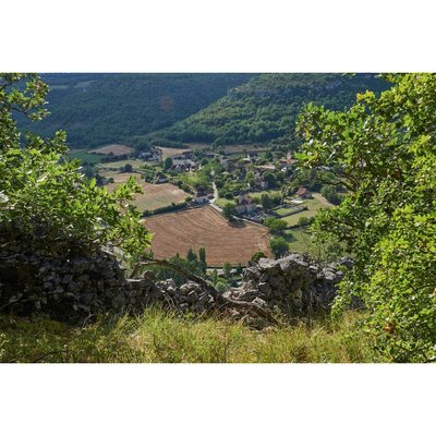 Tableau Mural Vue Sur La Vallée Du Célé GRANDS ESPACES CEANOTHE