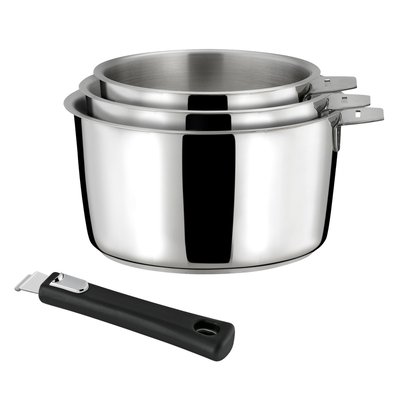 Série de 3 casseroles 16/18/20cm - MALICE CUISINOX