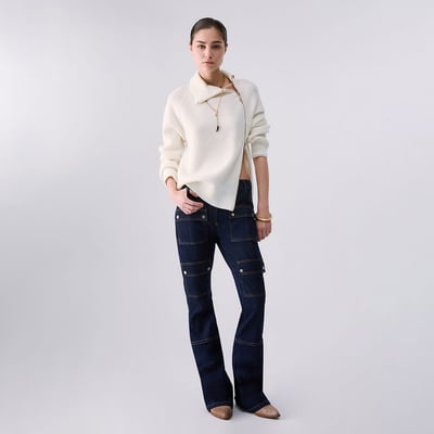 Pull en laine avec zip LIU JO