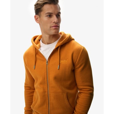 Sweat à capuche zippé Logo Vintage brodé SUPERDRY