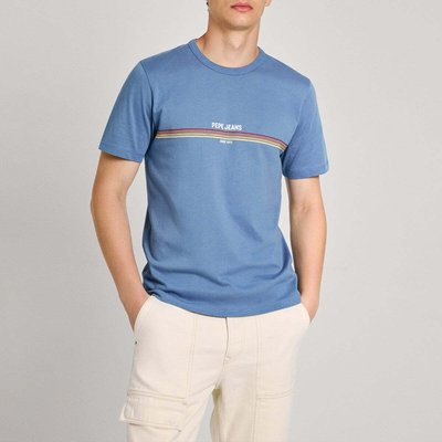 T-Shirt Coupe Regular Avec Imprimé PEPE JEANS