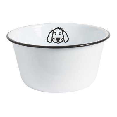 Grande gamelle chien métal émaillé IB LAURSEN