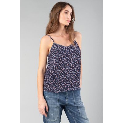 Top scollo a V, sottili spalline LE TEMPS DES CERISES