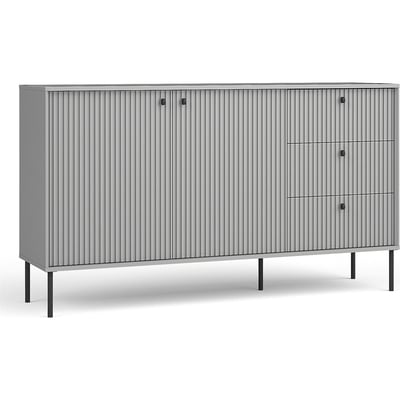 Buffet 2 portes 3 tiroirs collection ZEITO RECOLLECTION