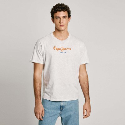 T-Shirt Coupe Regular Avec Logo PEPE JEANS