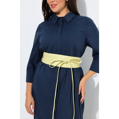 Ceinture en cuir à nouer. Longs rubans ULLA POPKEN