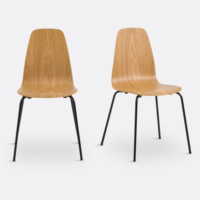 2er-Set Stühle Biface im Vintage-Stil LA REDOUTE INTERIEURS