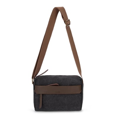 Sac trotteur en toile et cuir GARIBALDI OH MY BAG