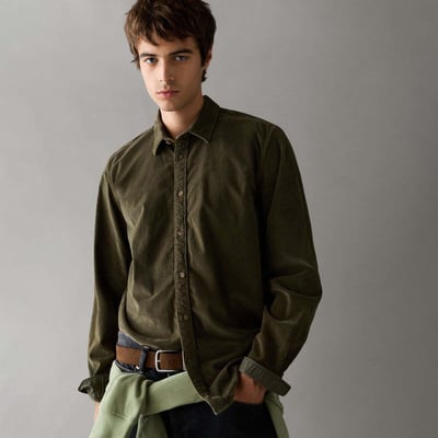 Chemise Coupe Regular En Velours Côtelé PEPE JEANS