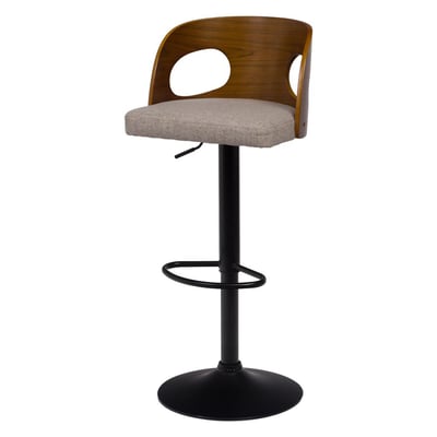 Tabouret de bar Émilie beige 65-75 cm AMADEUS