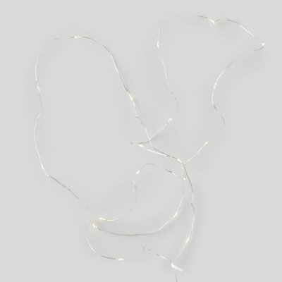 Guirlande micro LED, 1,9m, métal fillaire MONOPRIX MAISON