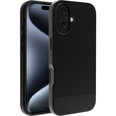 Coque iPhone 16 Plus noir Soft protect ADEQWAT