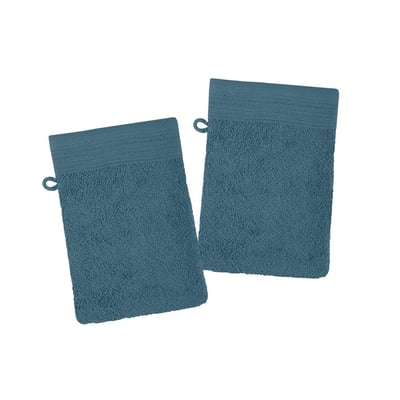 Lot de 2 gants de toilette Lilas EDEN