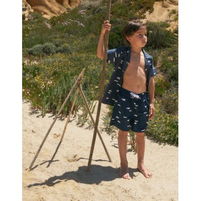 Short de Bain à Motif ZIPPY