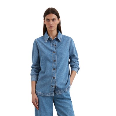 Chemise en jean regular en mélange de lyocell et de coton bio MARC O'POLO